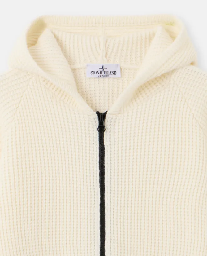 Hooded Zip-Up Cardigan