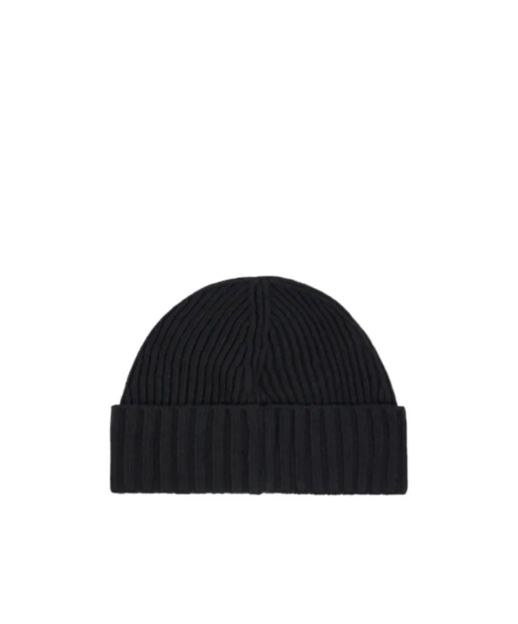 Junior Logo Patch Ribbed Beanie