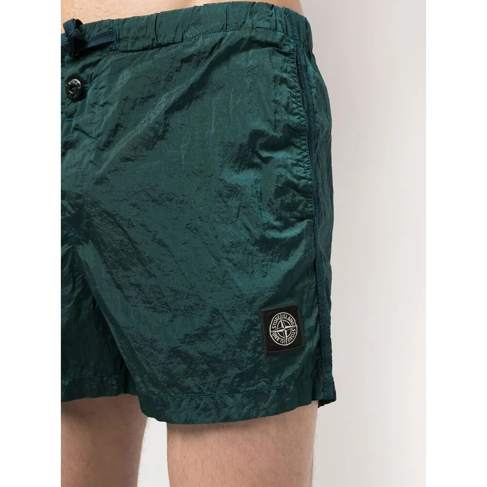 Compass-Patch Shorts