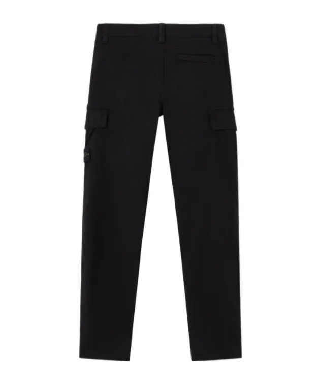 Logo Patch Cargo Pants
