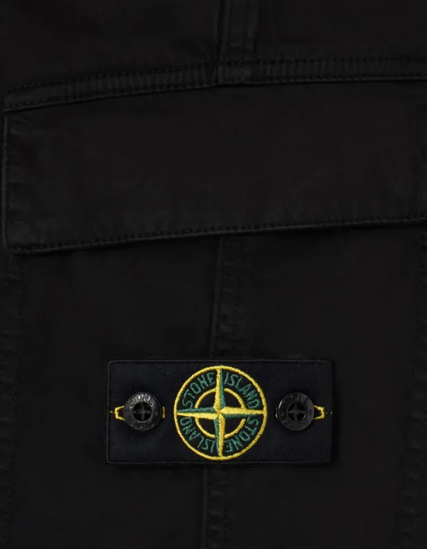 Logo Patch Cargo Pants