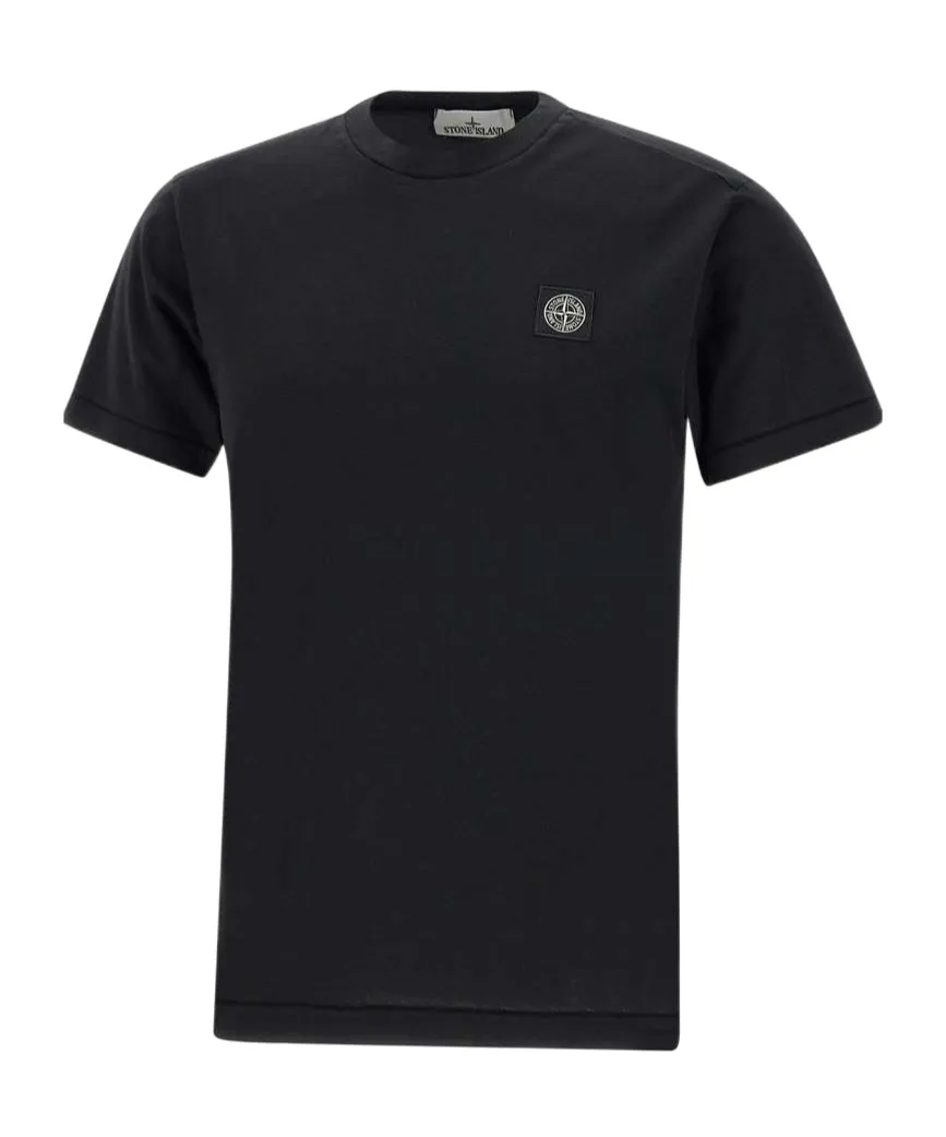 Logo Patch Crewneck T-Shirt