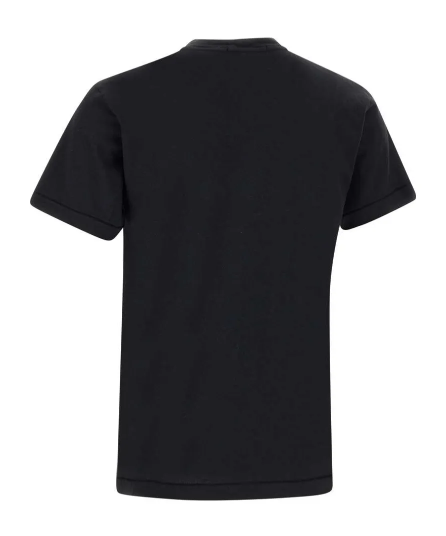 Logo Patch Crewneck T-Shirt