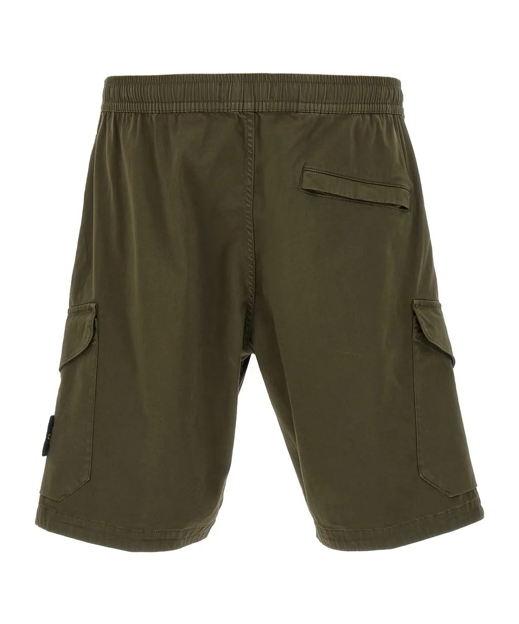 Logo Badge Bermuda Shorts