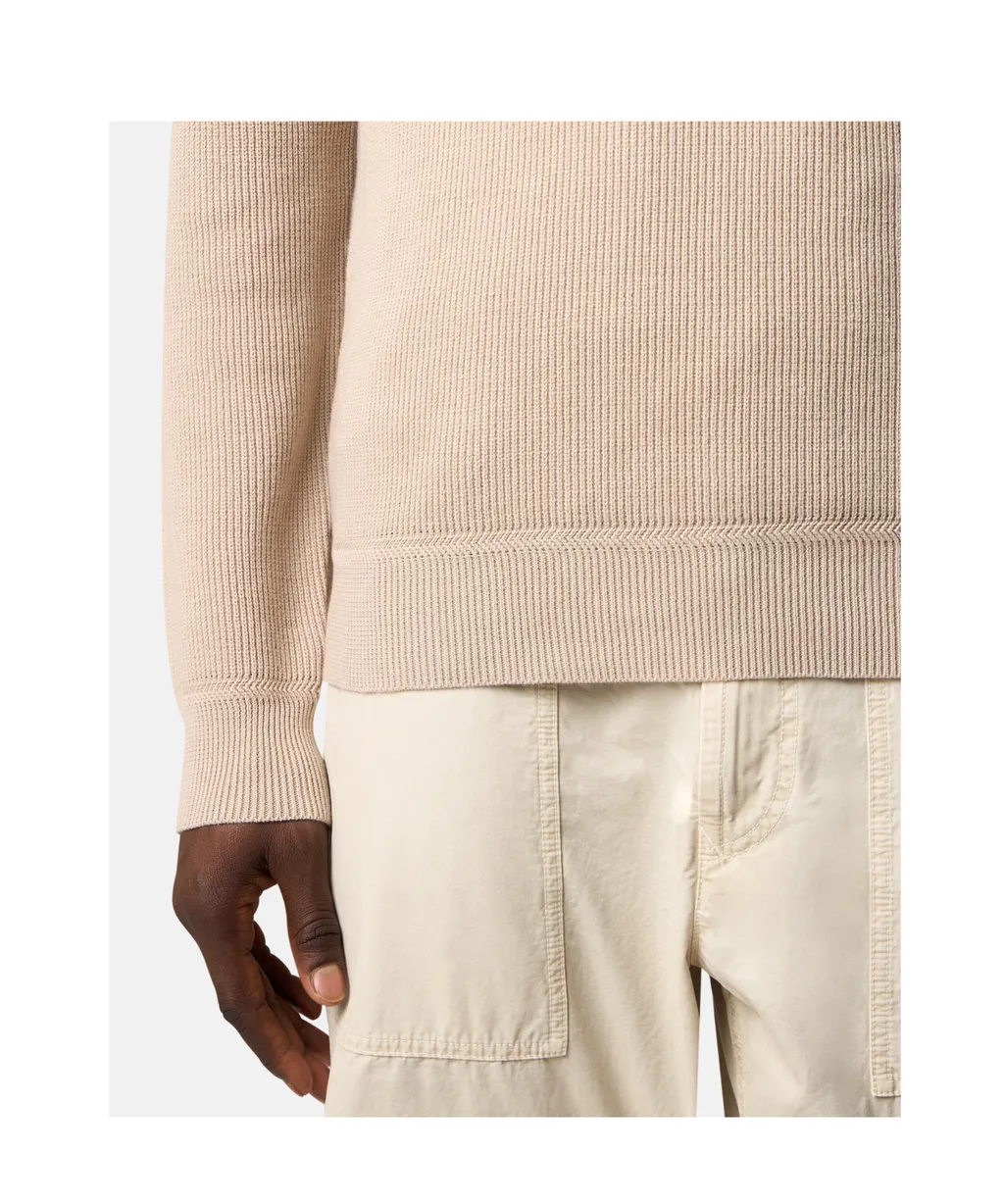 Compass-Badge Sweater