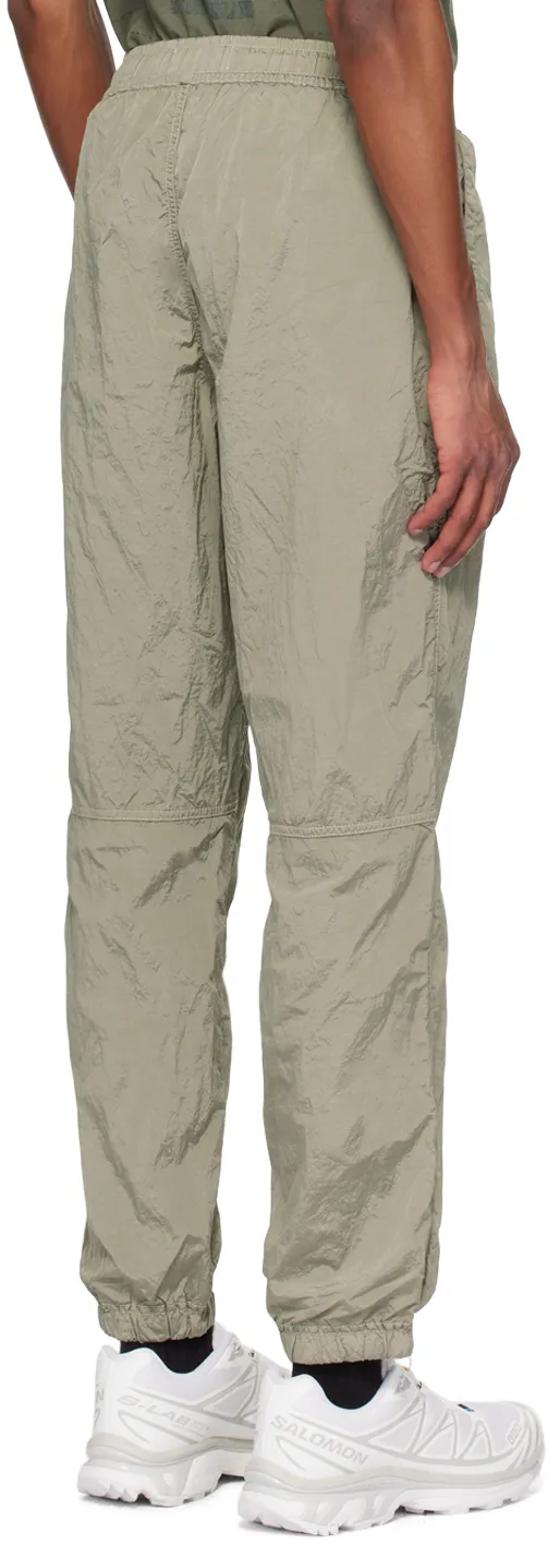 Logo Patch Straight Leg Trousers