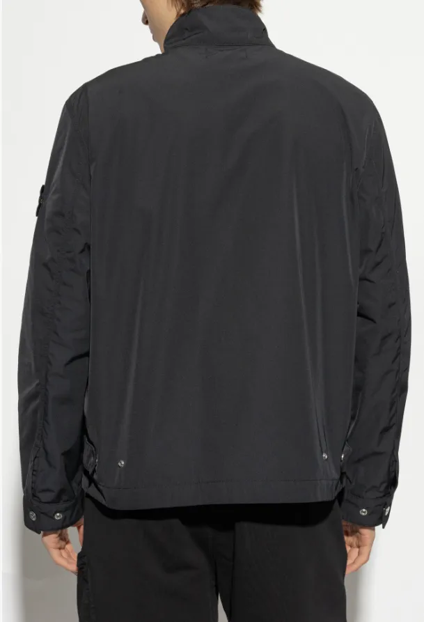 Logo-Patch Zipped Jacket