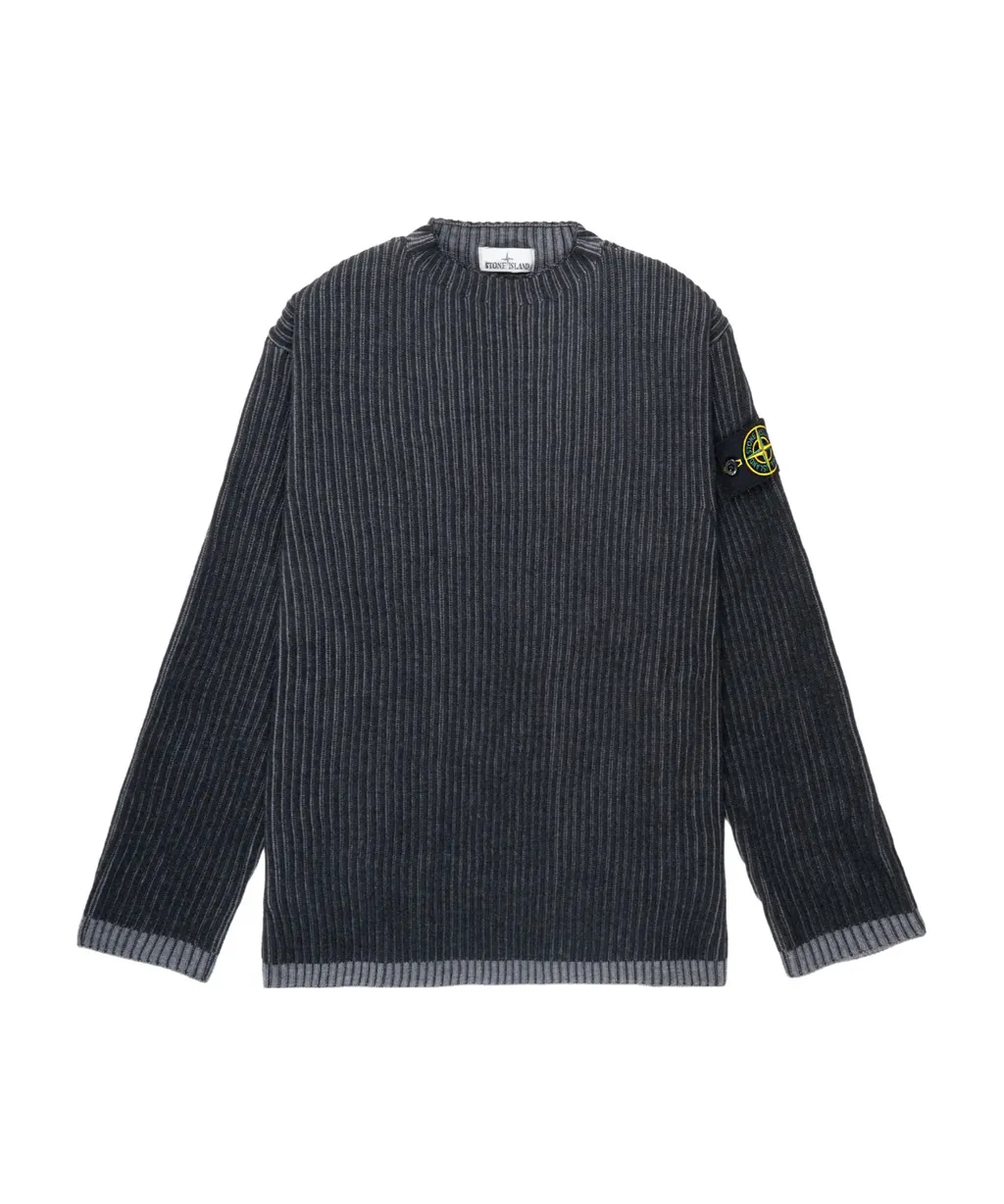 Logo Patch Crewneck Jumper