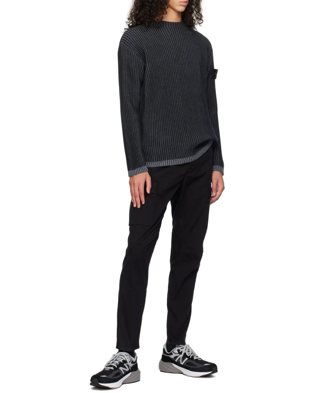Logo Patch Crewneck Jumper