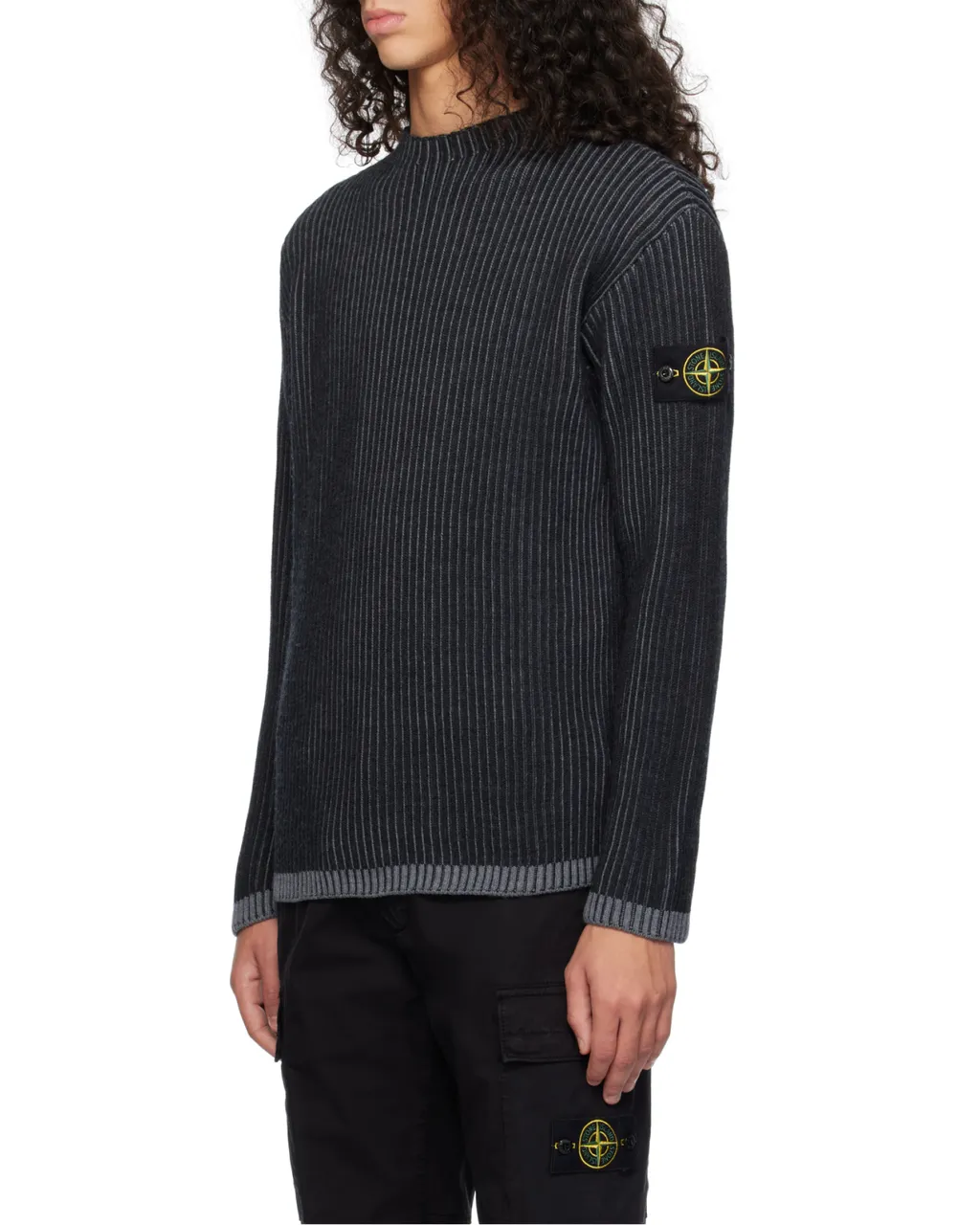 Logo Patch Crewneck Jumper