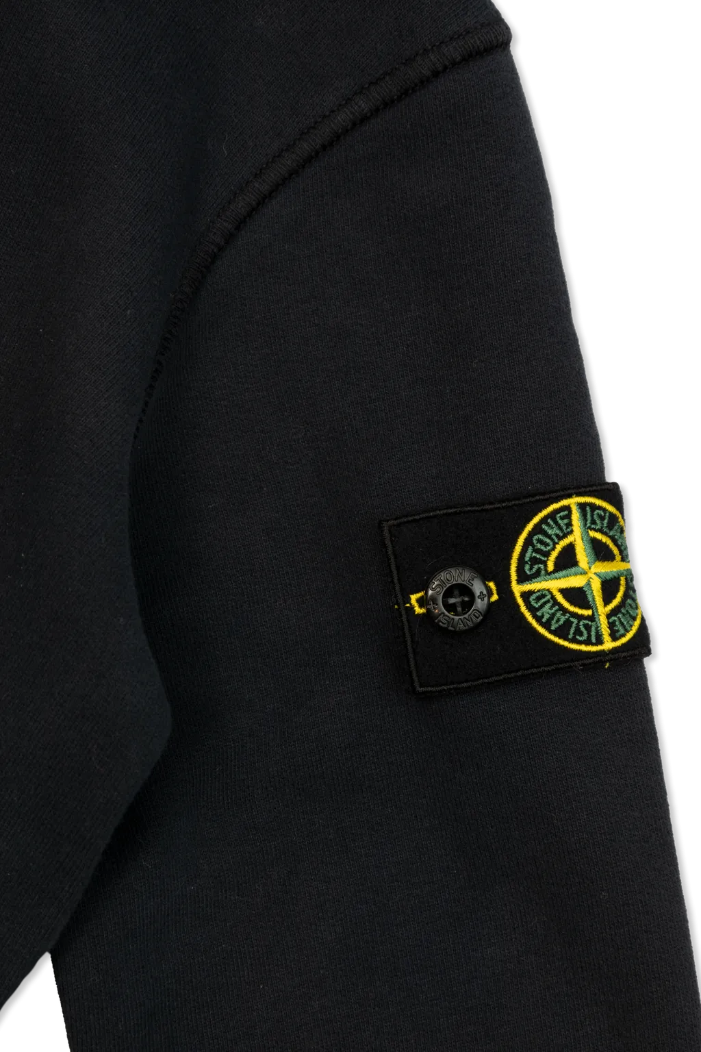 Compass-Badge Long-Sleeved Hoodie