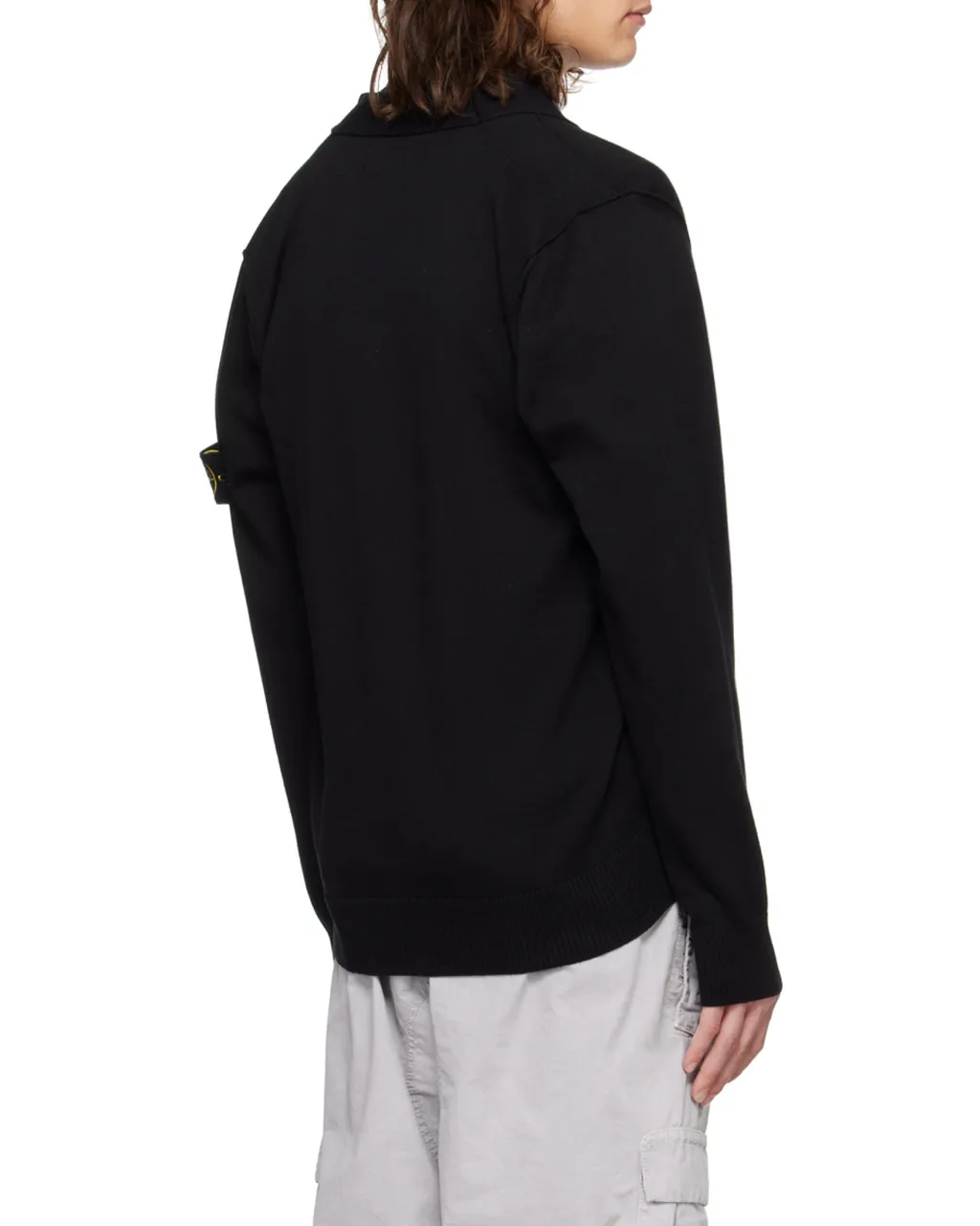 Compass-Badge Cardigan
