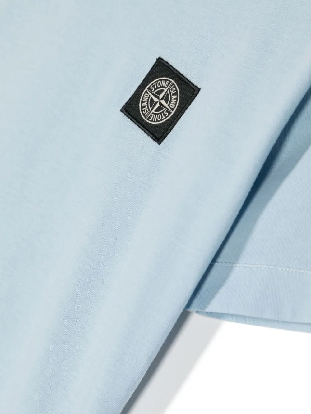 Compass-Motif Cotton T-Shirt