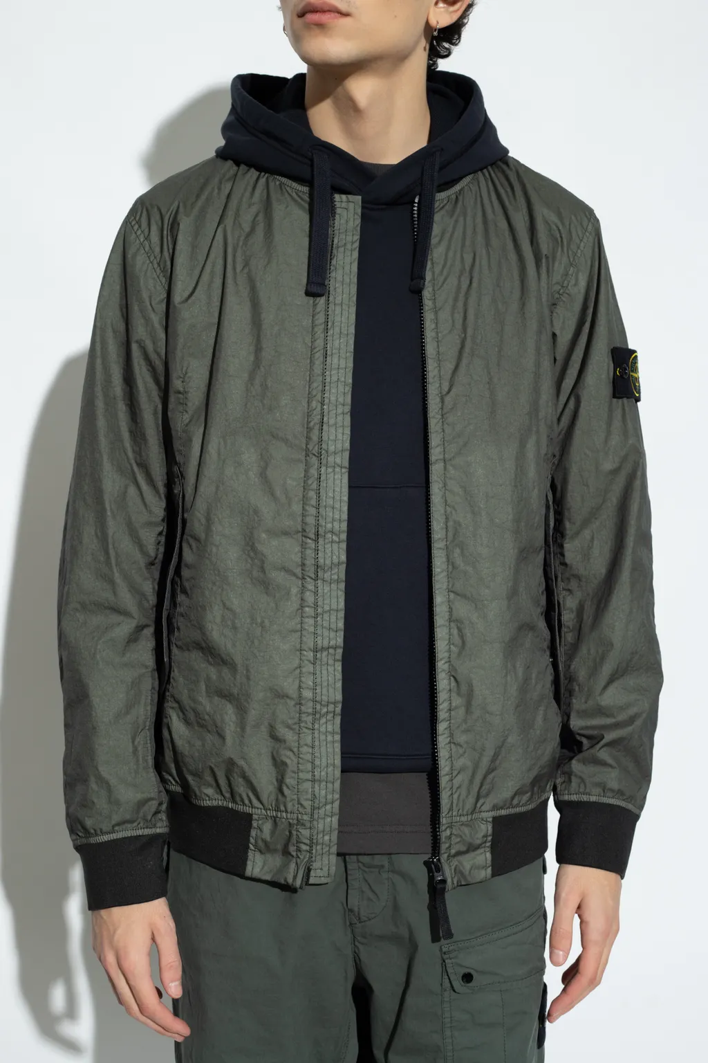 Zip-Up Bomber Jacket