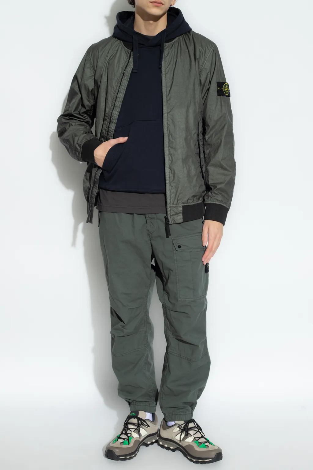 Zip-Up Bomber Jacket