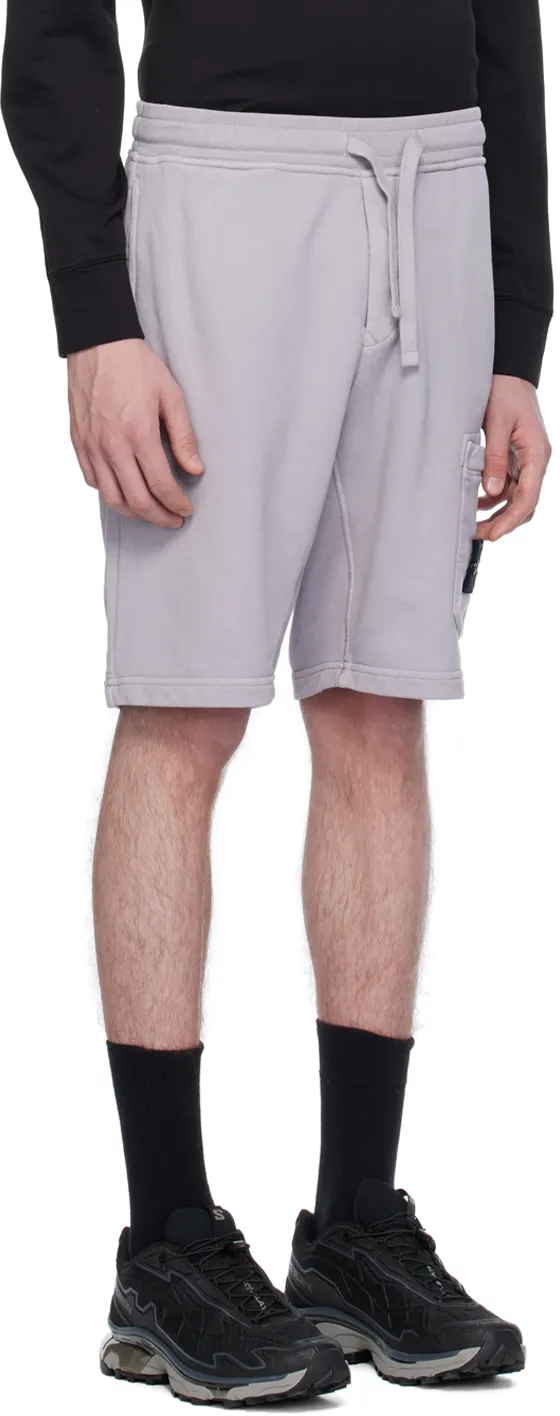 Logo Patch Drawstring Bermuda Shorts