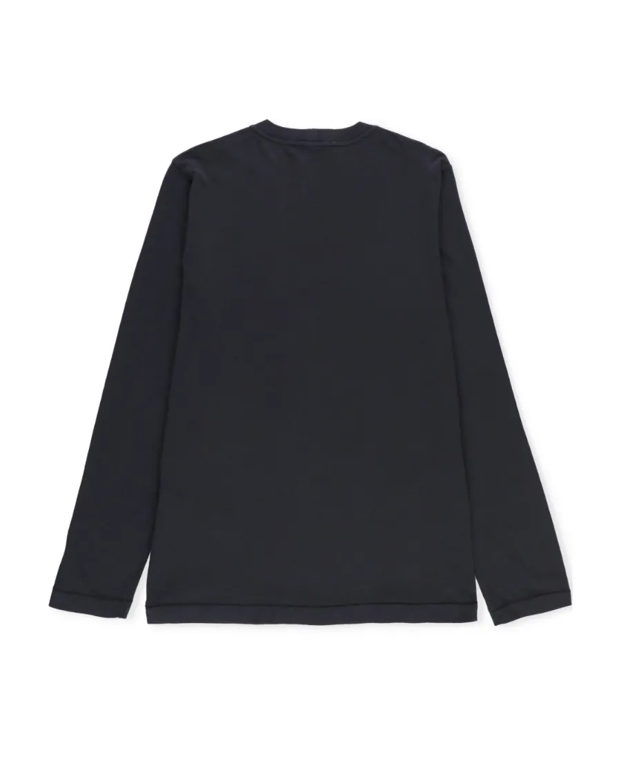 Logo Patch Cotton T-Shirt