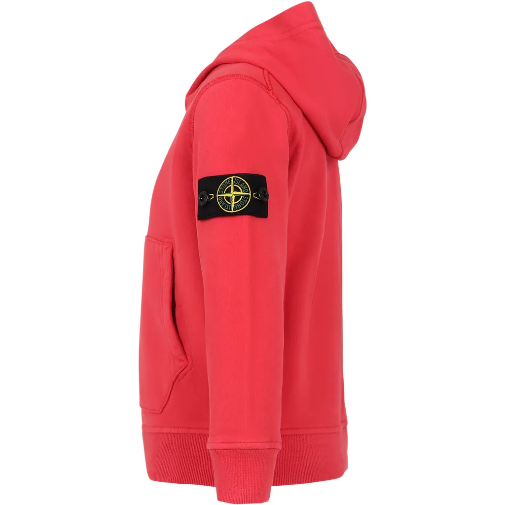 Junior Compass Patch Long-Sleeved Hoodie
