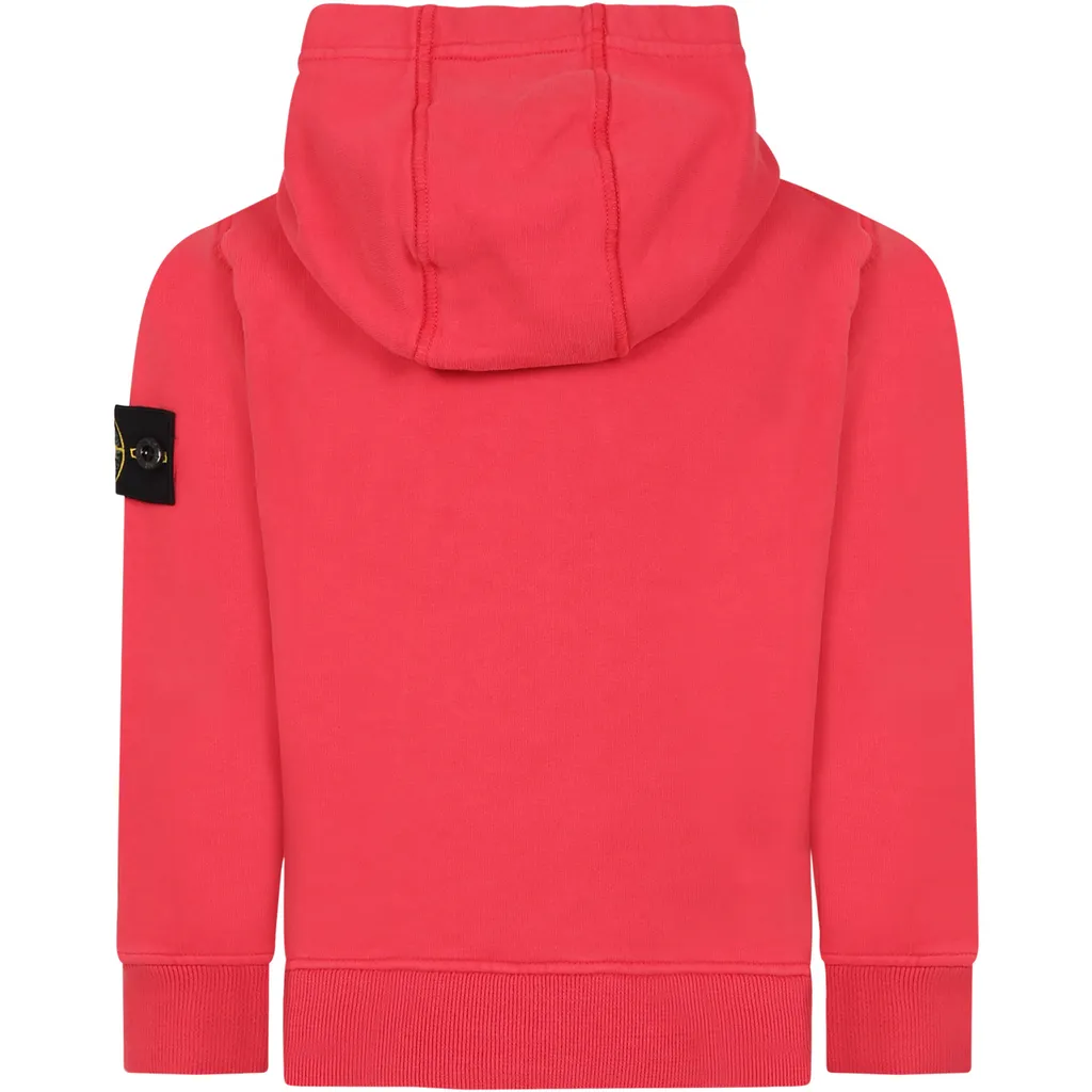 Junior Compass Patch Long-Sleeved Hoodie
