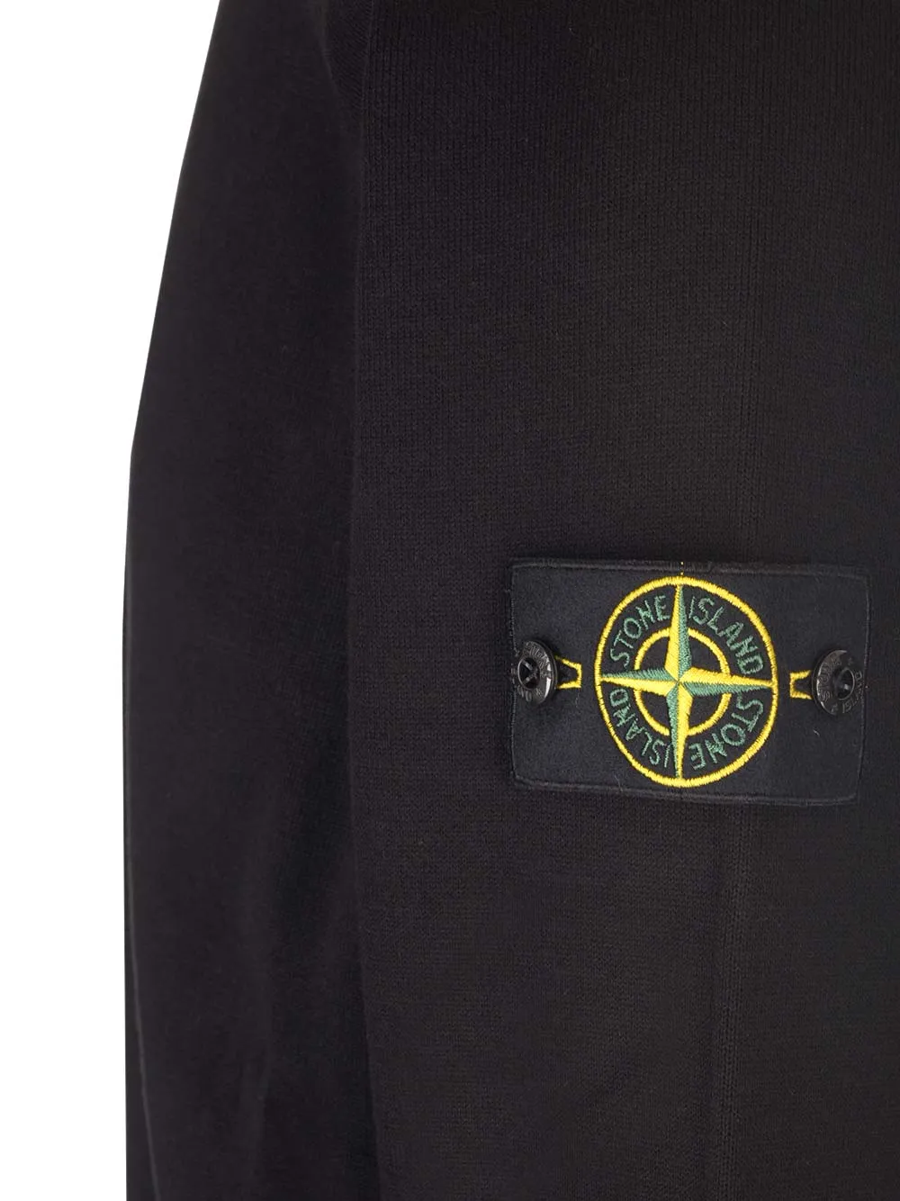 Compass-Motif Cotton-Blend Sweatshirt