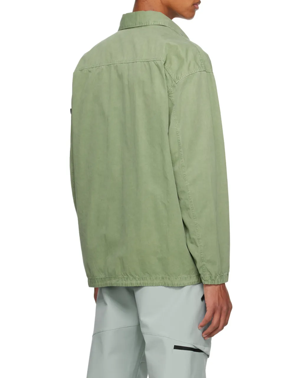 Logo-Patch Cotton Shirt