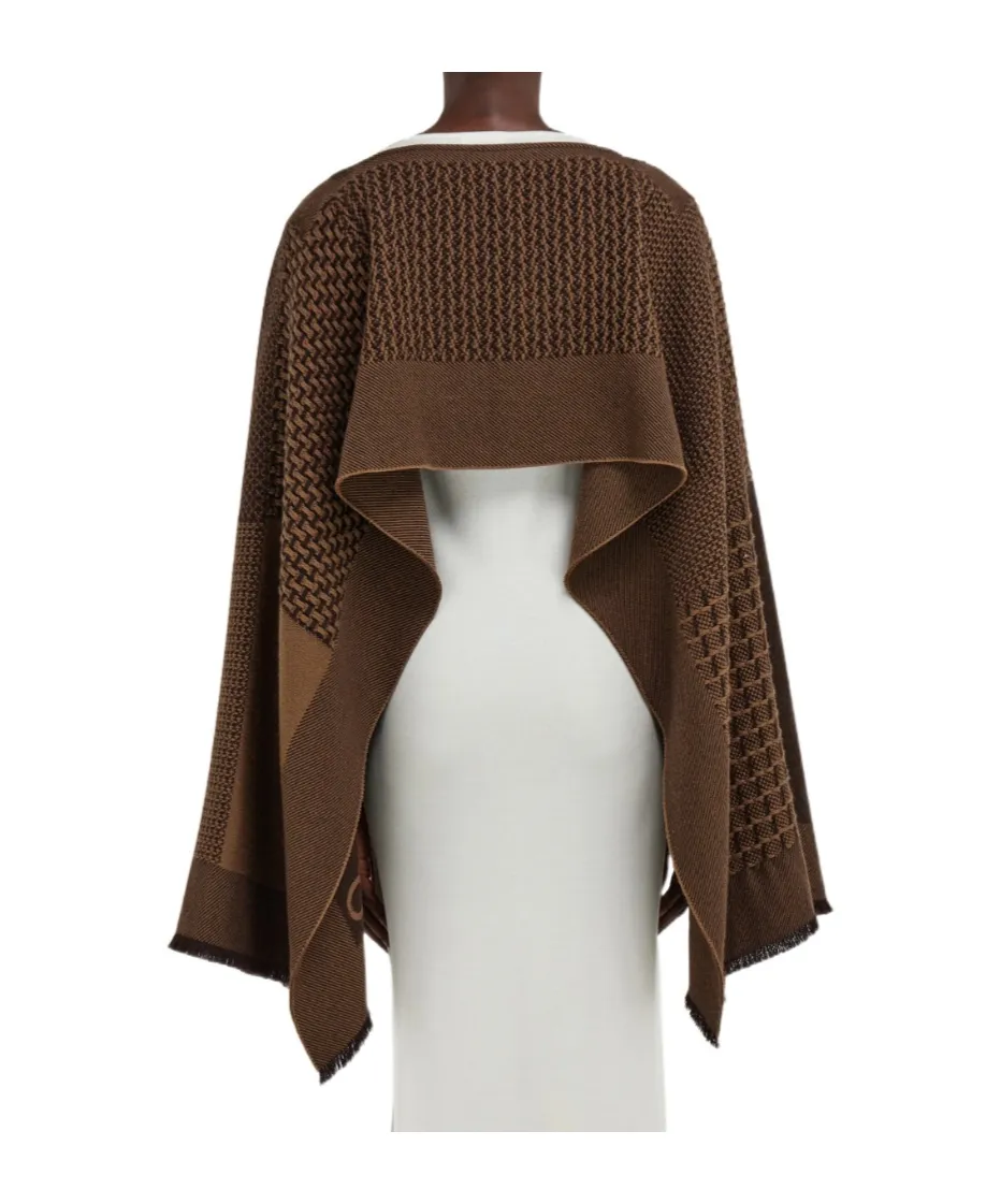 Jacquard Cape