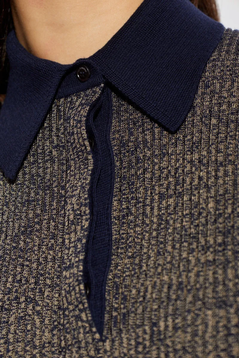 Long-Sleeve Polo