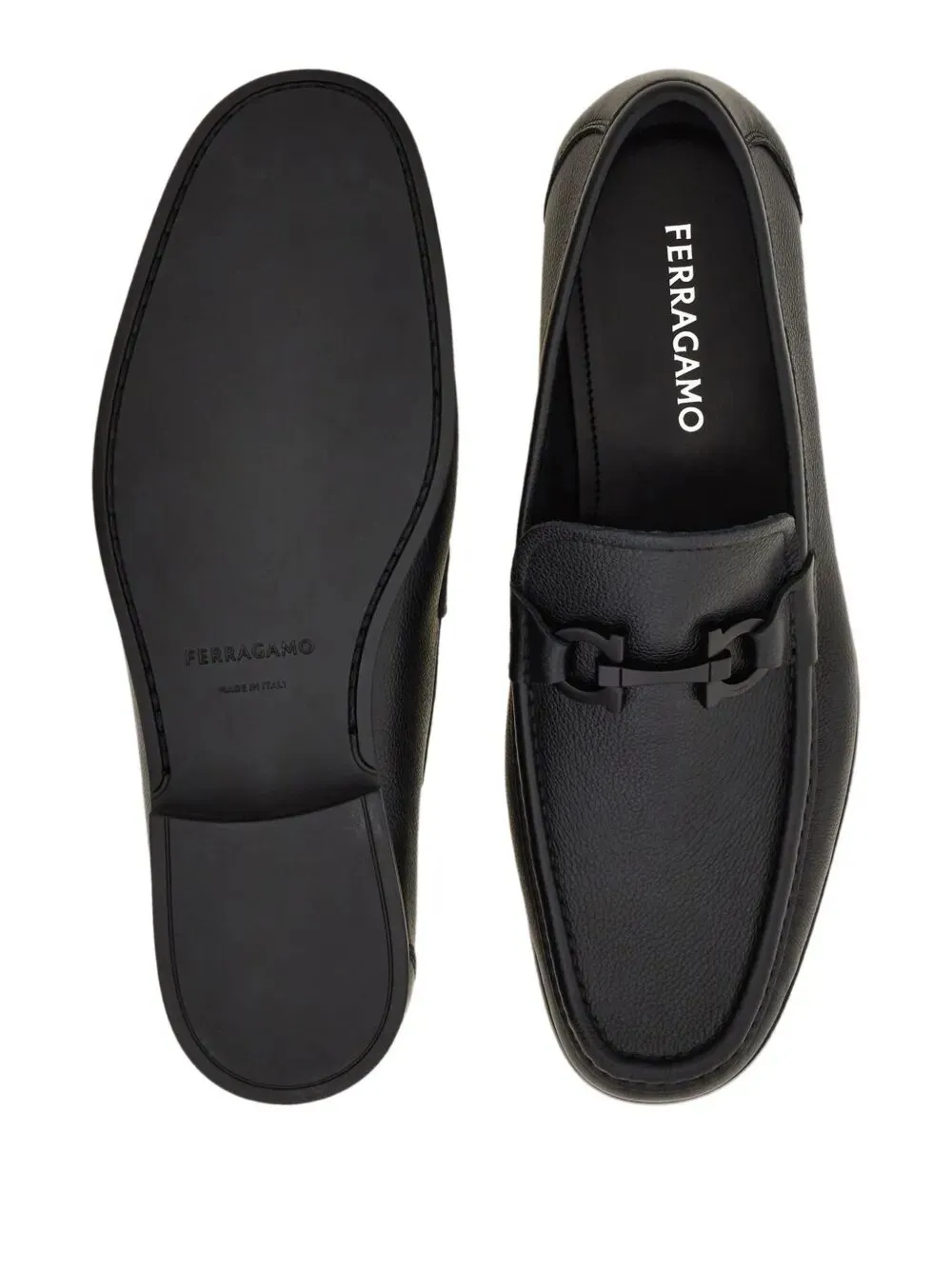 Loafer With Gancini Buckle