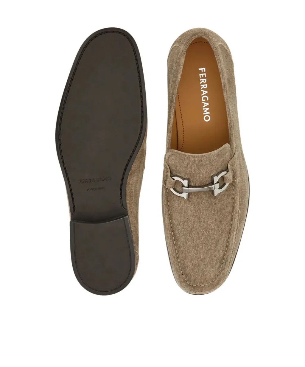 Loafer With Gancini Buckle