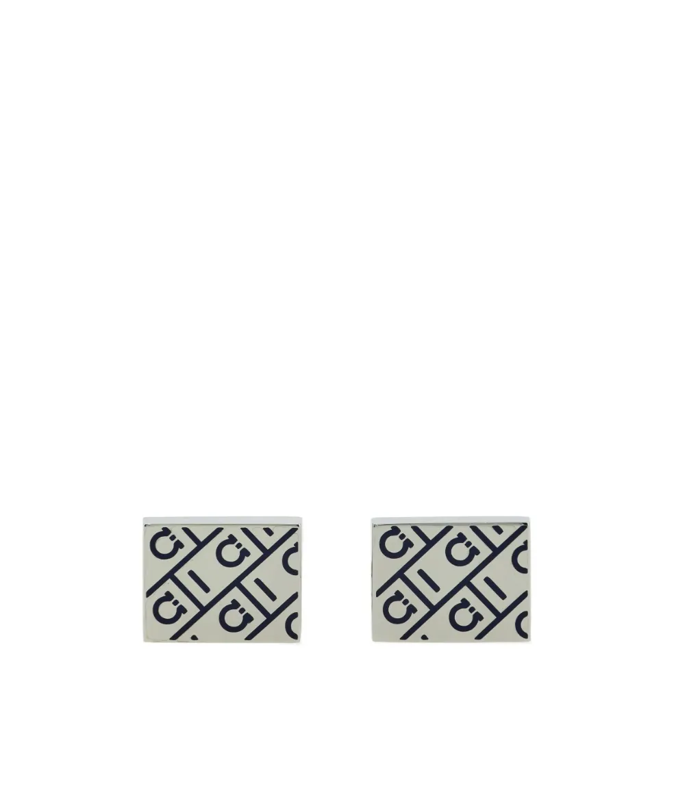 Ferragamo Monogram Cufflinks