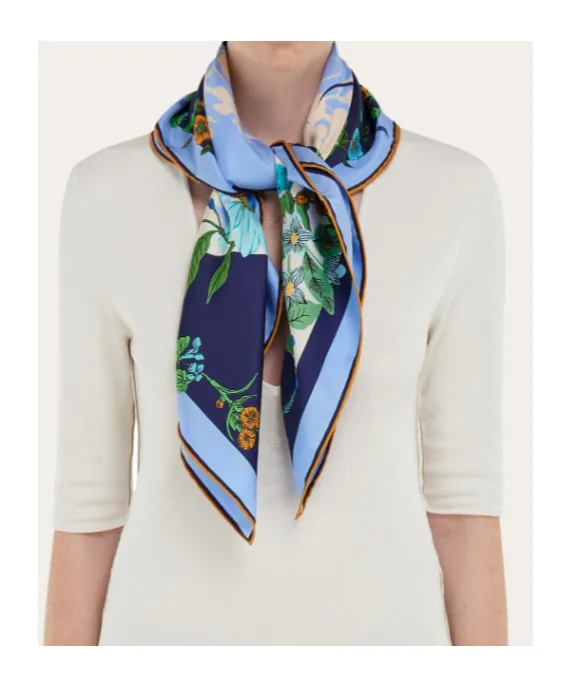 Printed Silk Scarf