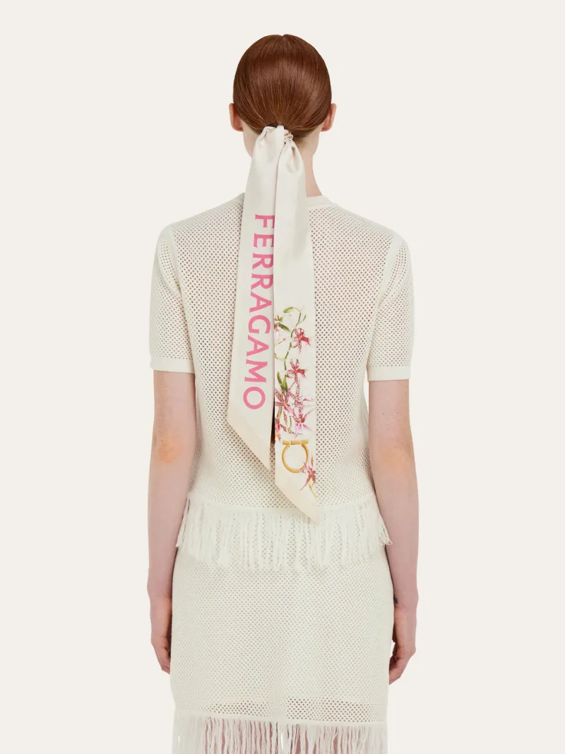 Gaia Print Silk Bandeau