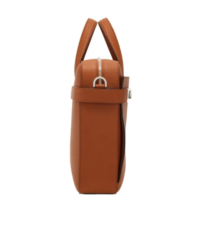 Briefcase With Gancini Buckles