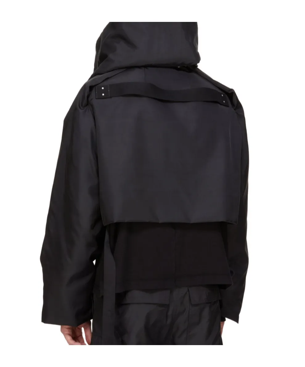 Cropped Bomber Jacket