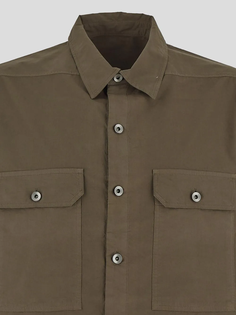 Long-Sleeved Button-Up Shirt