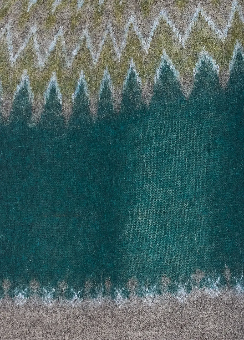 Chevron Crewneck Knitwear