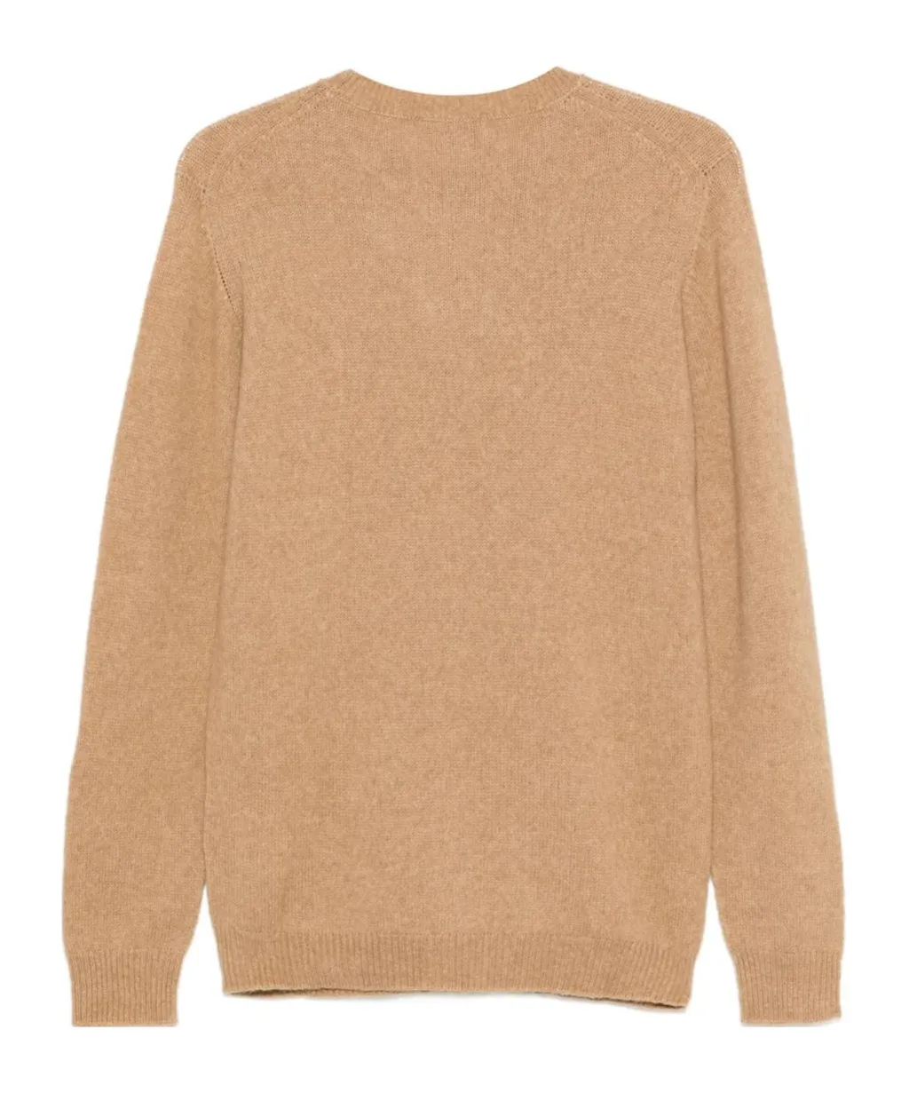 Crew Neck Long-Sleeved Sweater