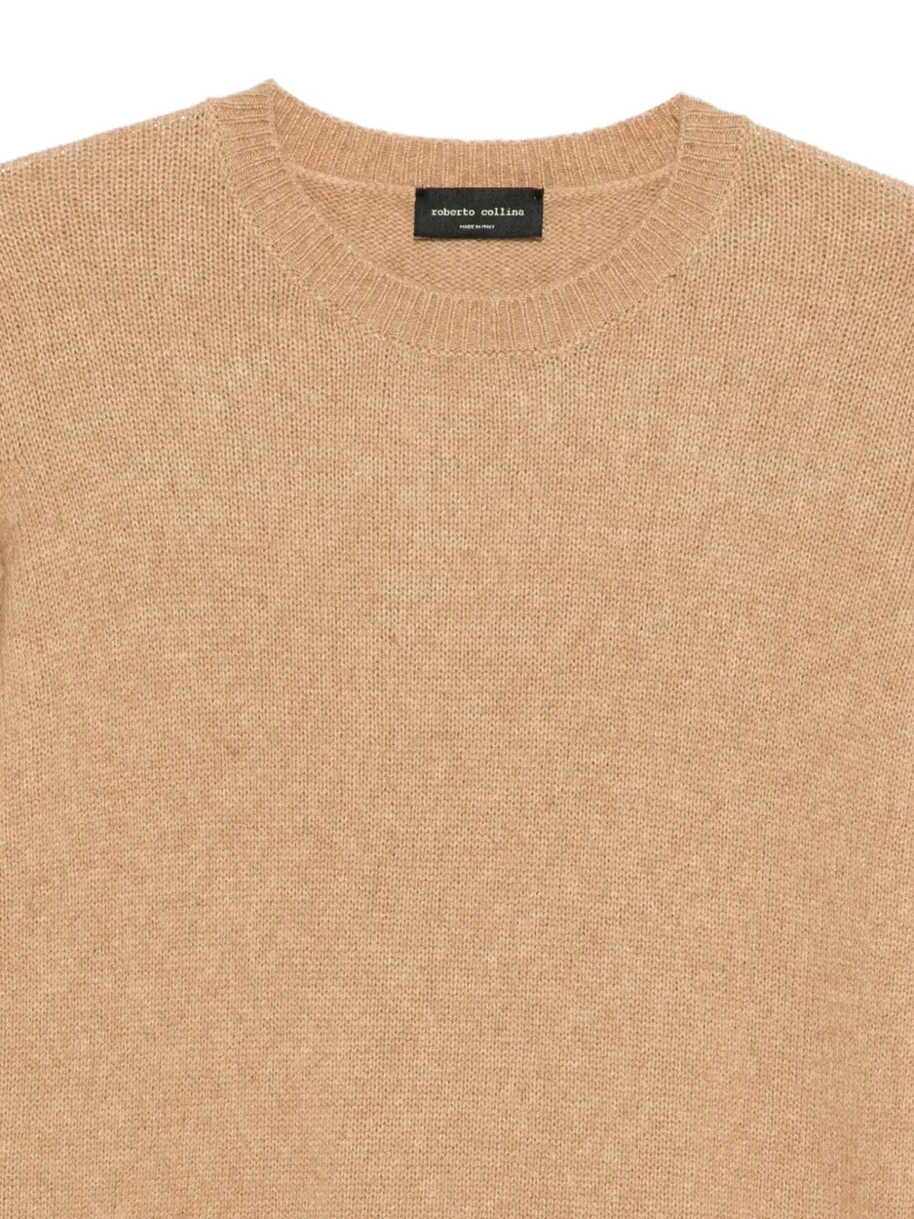 Crew Neck Long-Sleeved Sweater