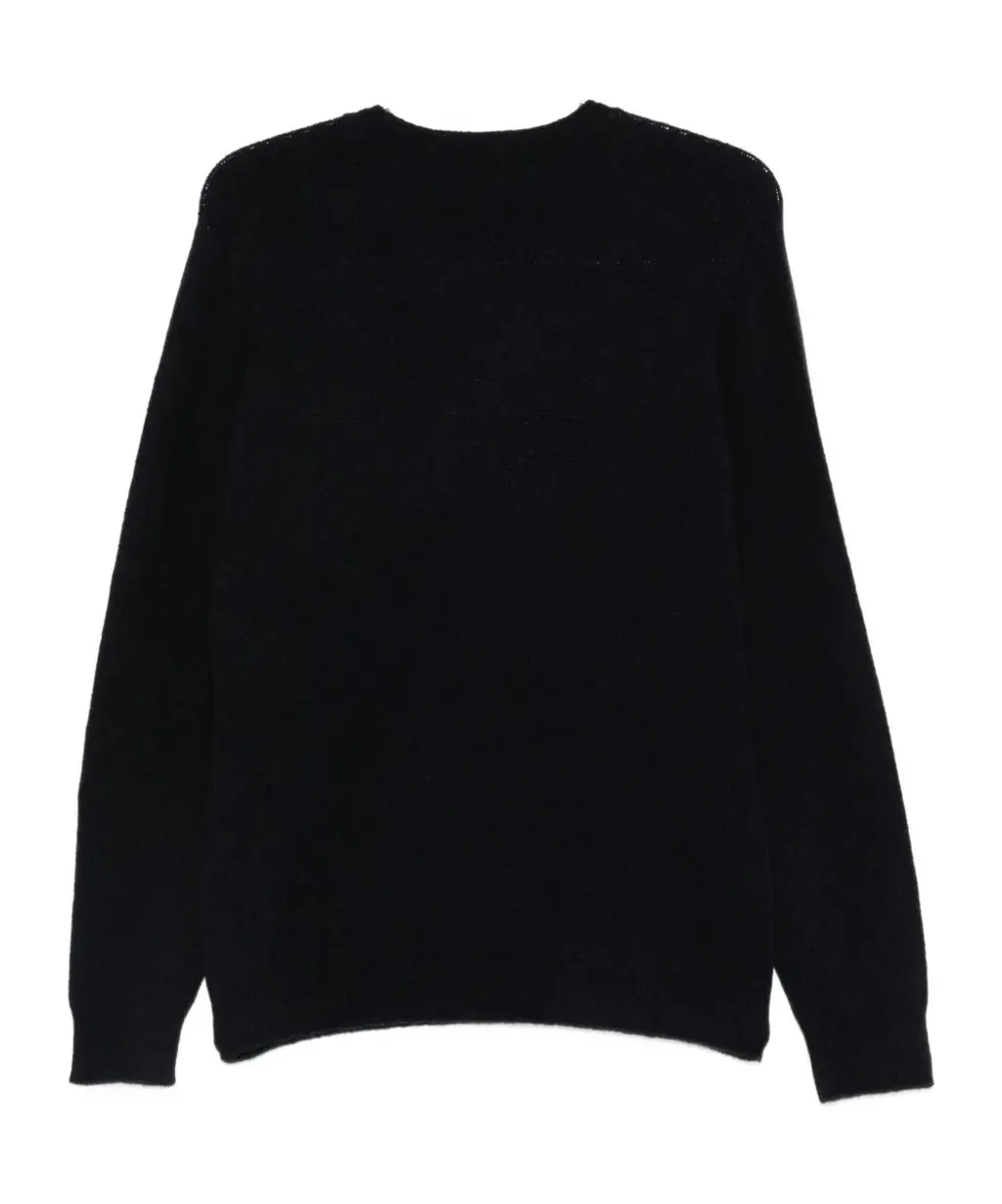 Crew Neck Long-Sleeved Sweater