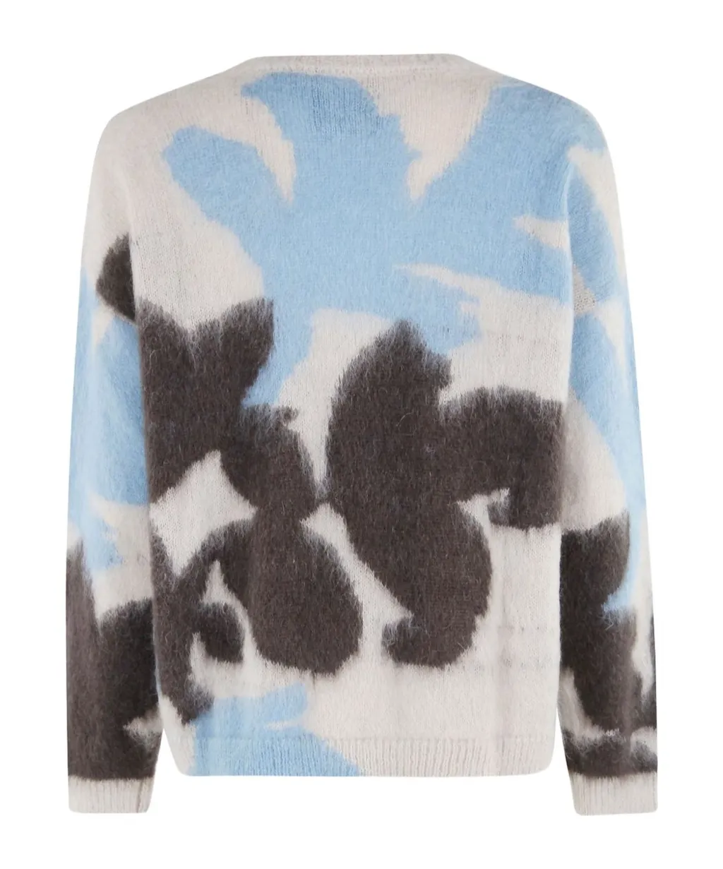 Crew Neck Long-Sleeved Sweater