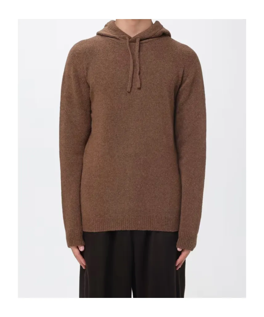 Hooded Wool Sweater