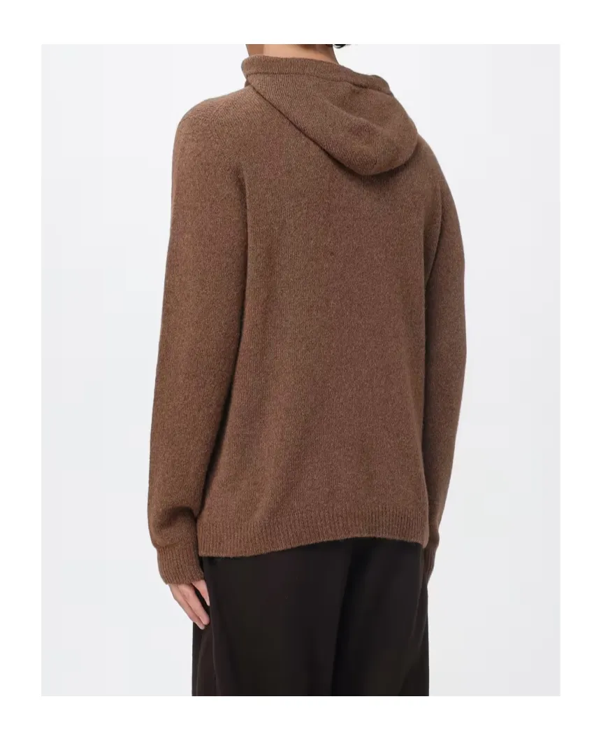 Hooded Wool Sweater