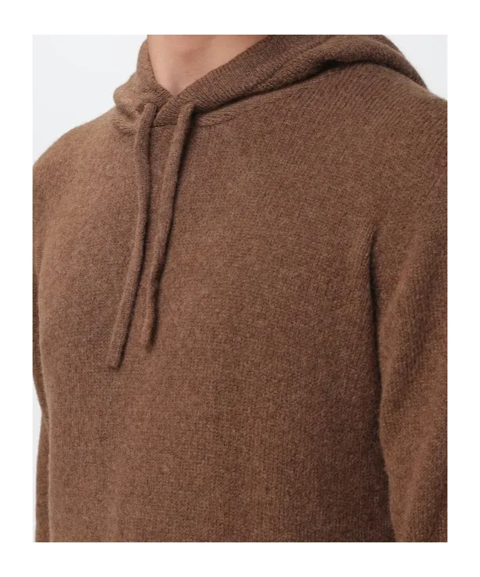 Hooded Wool Sweater
