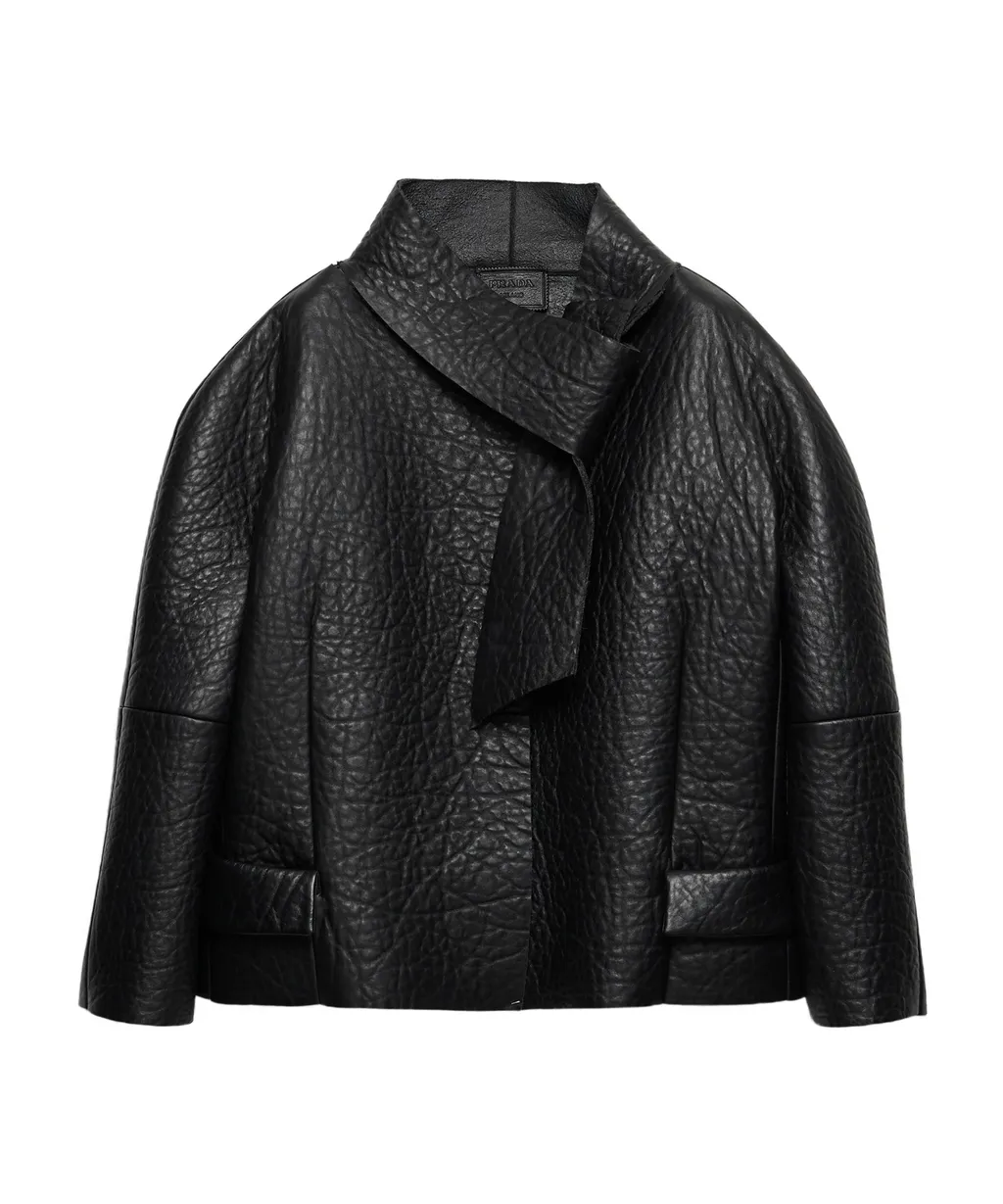Bonded Nappa Leather Jacket