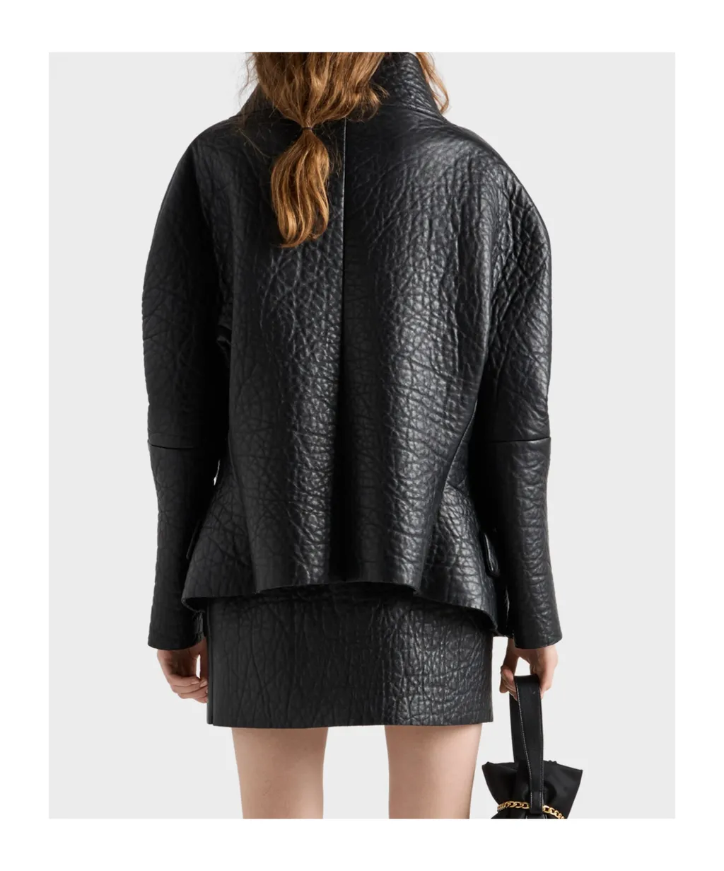 Bonded Nappa Leather Jacket