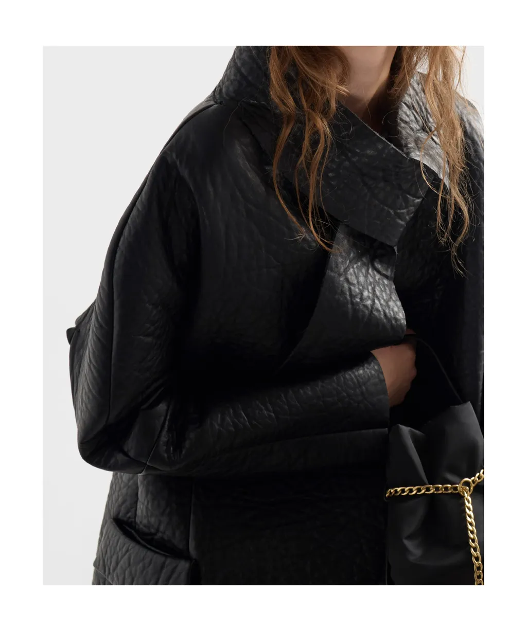 Bonded Nappa Leather Jacket