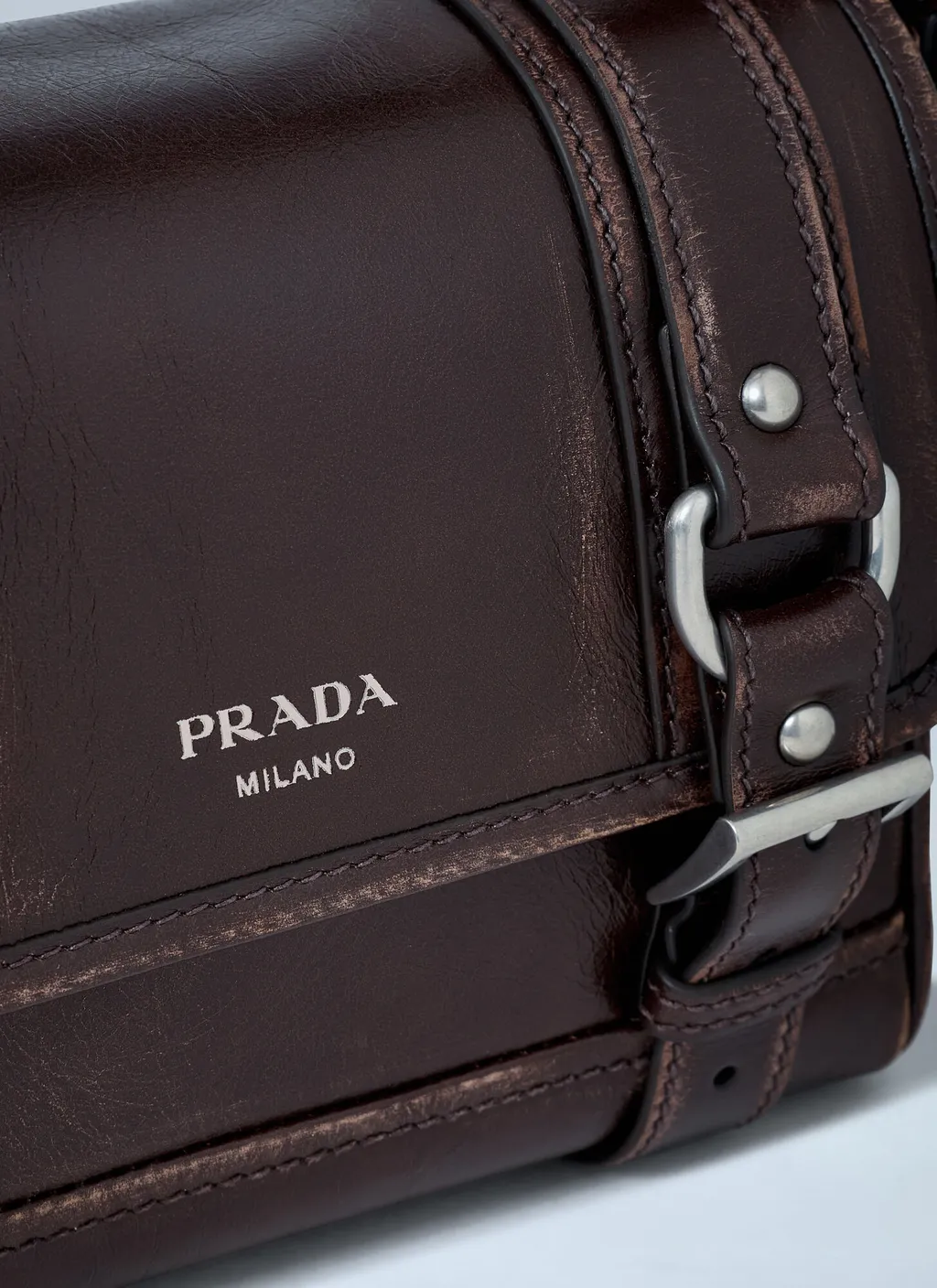 Leather Explore Crossbody Bag