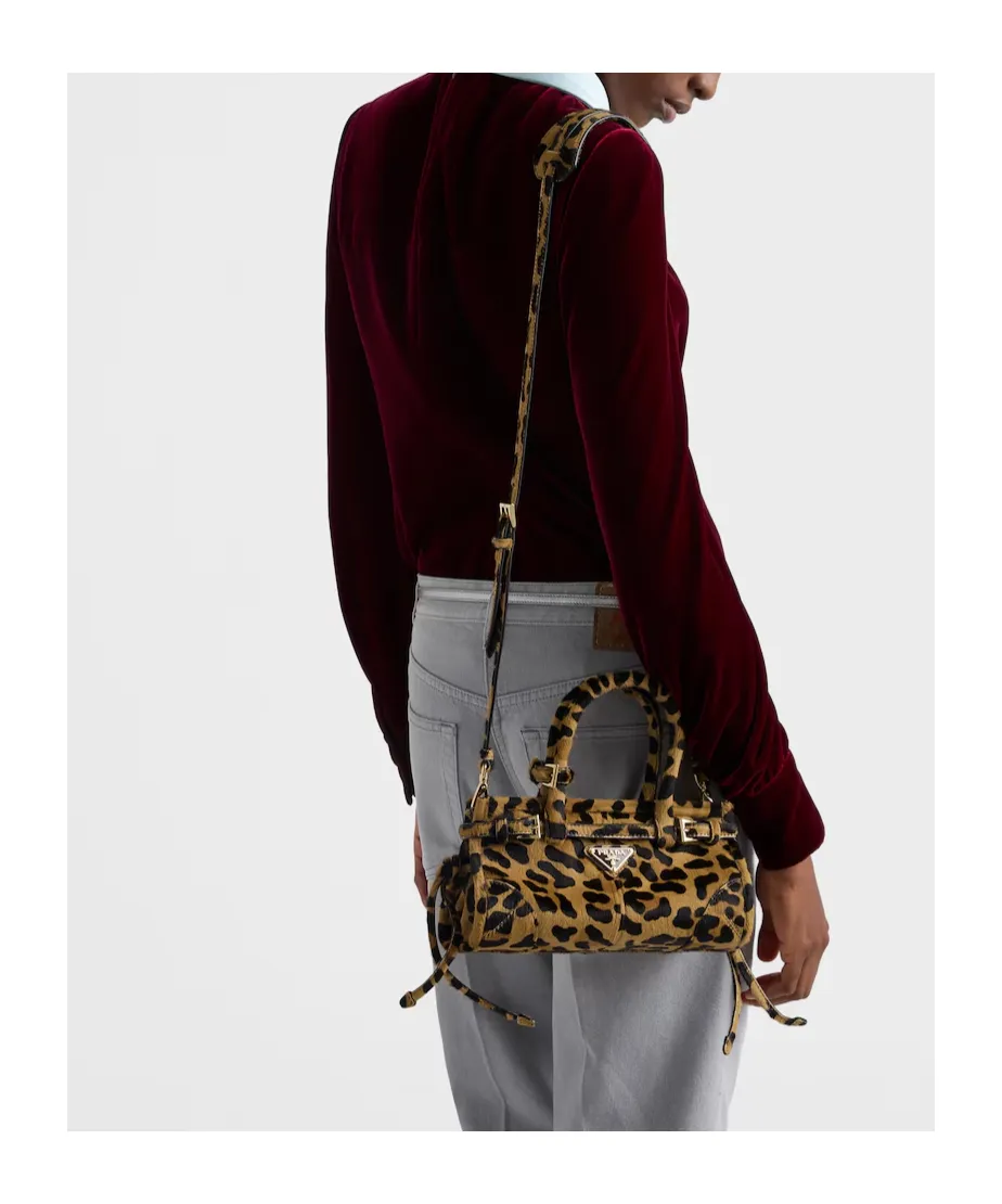 Bonnie Mini Printed Leather Handbag