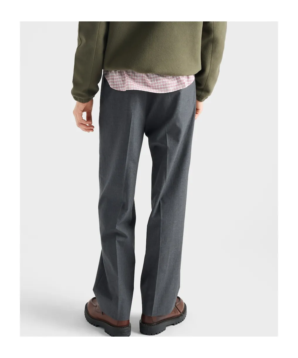 Pleated Tailored Trousers