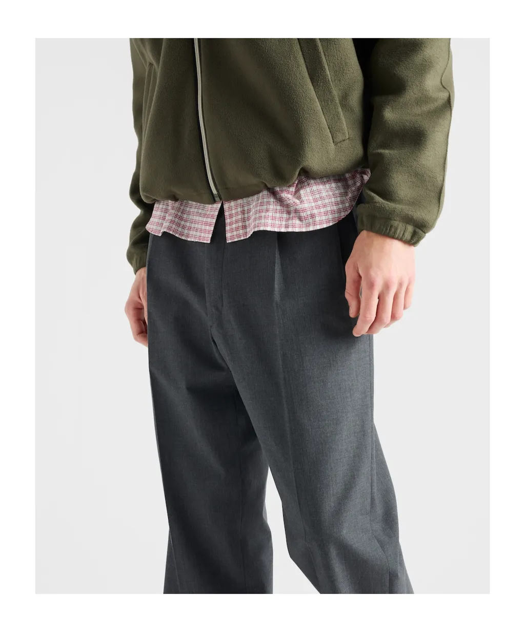 Pleated Tailored Trousers